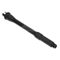 5KU 10 Zoll Aluminium Außenlauf -14mm CCW Gegen den Uhrzeigersinn Geeignet für Tokyo Marui M4 MWS GBB Gewehre Airsoft Schwarz