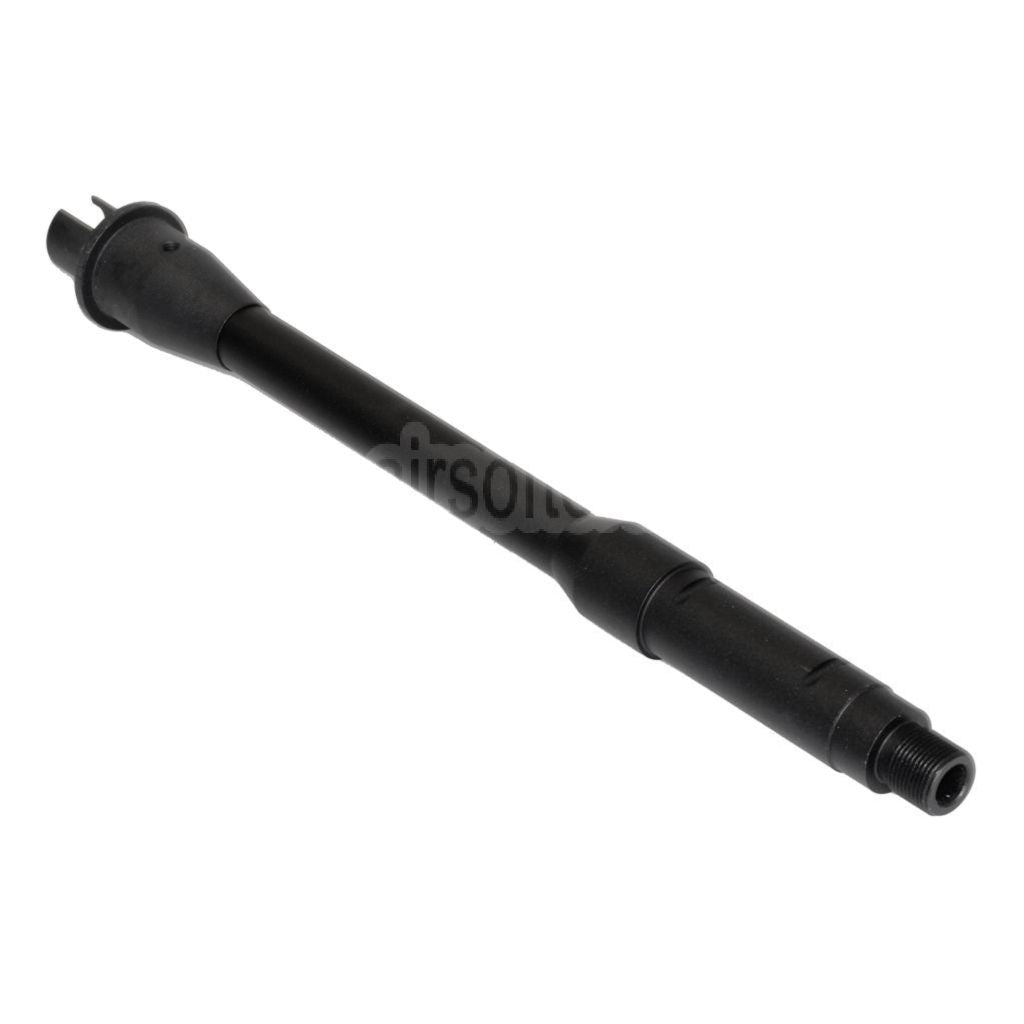 5KU 10.3 Zoll Aluminium Außenlauf -14mm CCW Gegen den Uhrzeigersinn Geeignet für Tokyo Marui M4 MWS GBB Gewehre Airsoft Schwarz