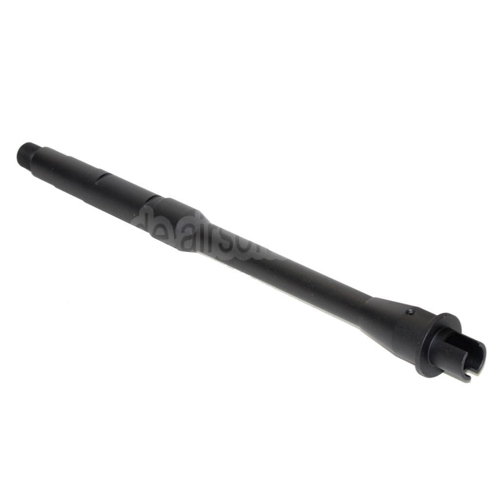 5KU 11.25/11.5 Zoll Aluminium Außenlauf -14mm CCW Gegen den Uhrzeigersinn Geeignet für Tokyo Marui M4 MWS GBB Gewehre Airsoft Schwarz