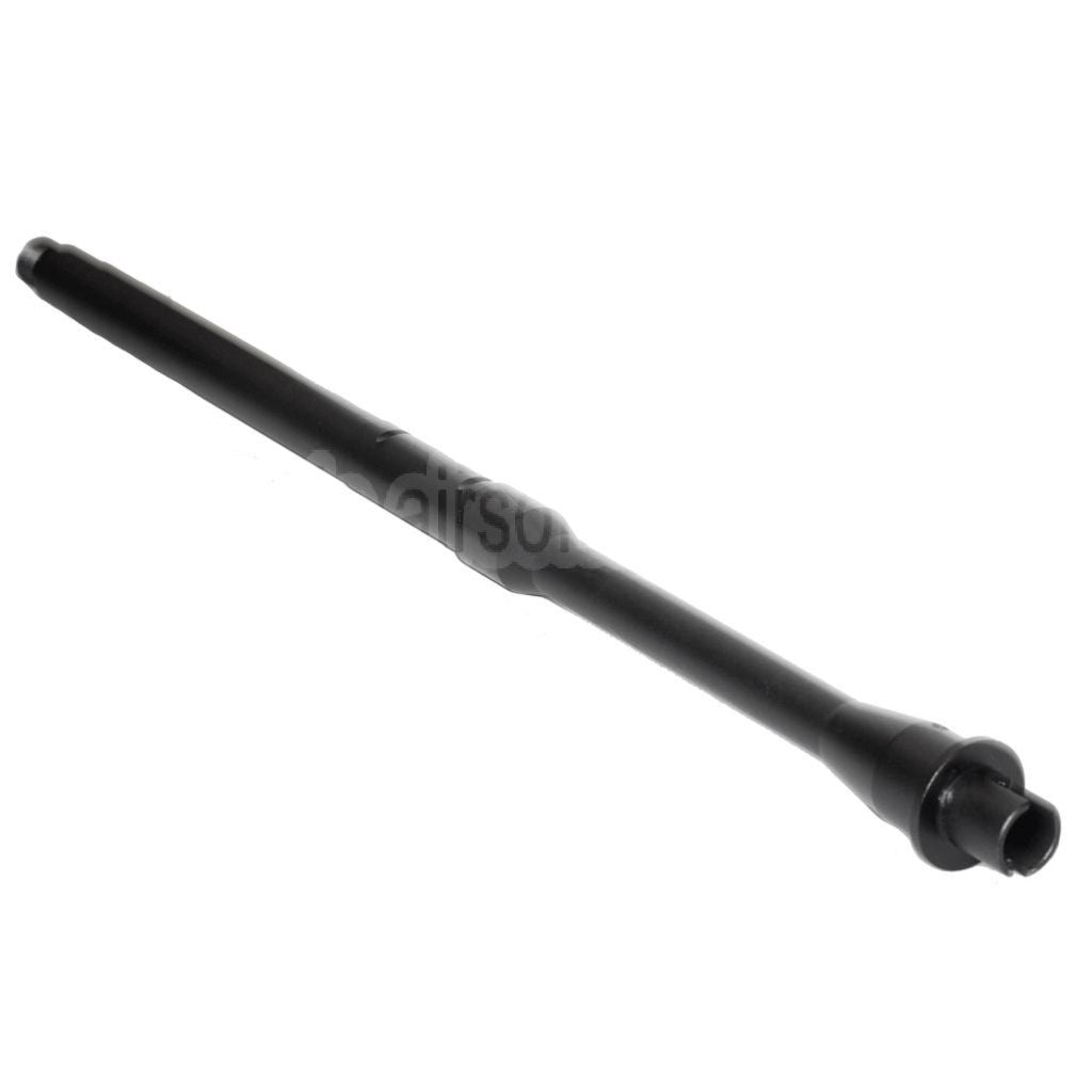 5KU 16/16.25 Zoll Aluminium Karabinerlänge Außenlauf -14mm CCW Gegen den Uhrzeigersinn Geeignet für Tokyo Marui M4 MWS GBB Gewehre Airsoft Schwarz