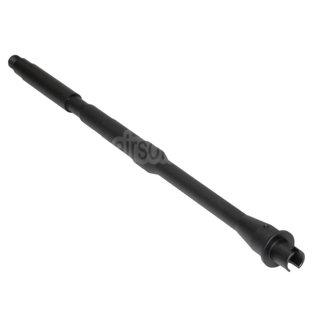 5KU 16 Zoll Aluminium Leichtgewichtige Karabinerlänge Außenlauf -14mm CCW Gegen den Uhrzeigersinn Geeignet für Tokyo Marui M4 MWS GBB Gewehre Airsoft Schwarz