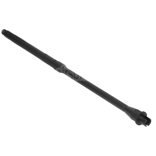 5KU 20/20.25 Zoll Aluminium Mid-Length Außenlauf -14mm CCW Gegen den Uhrzeigersinn Geeignet für Tokyo Marui M4 MWS GBB Gewehre Airsoft Schwarz