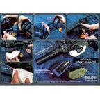 Show Guns Tactical SG RX-79 Gundam Ground Typ MG100 Maschinengewehr Kit mit Fire Pig Light Tracer geeignet für Action Army AAP-01 Serie GBB-Pistolen Airsoft
