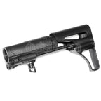 APS CRS PDW Stil Zusammenklappbarer Gewehrschaft Geeignet für M4 M16 AEG Gewehre Airsoft Schwarz