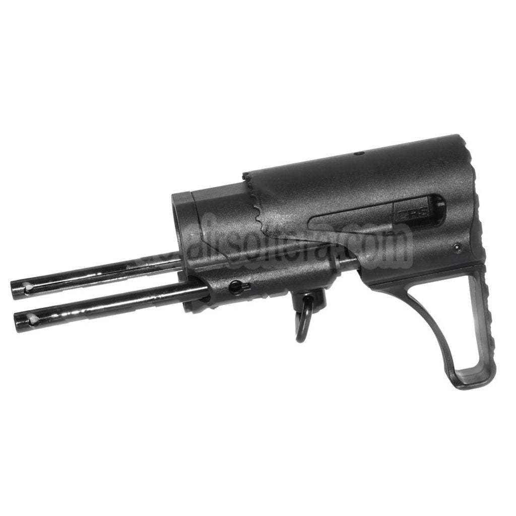 APS CRS PDW Stil Zusammenklappbarer Gewehrschaft Geeignet für M4 M16 AEG Gewehre Airsoft Schwarz