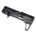 APS CRS PDW Stil Zusammenklappbarer Gewehrschaft Geeignet für M4 M16 AEG Gewehre Airsoft Schwarz