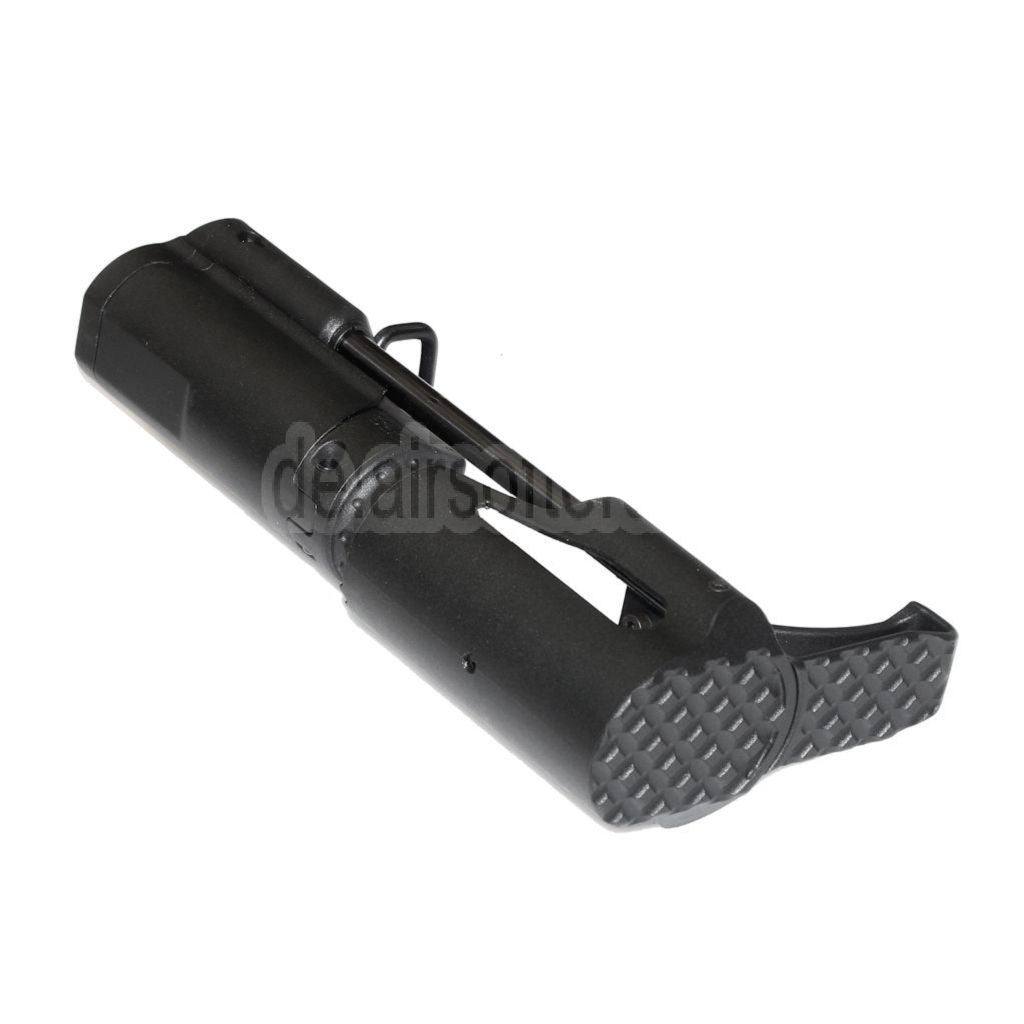 APS CRS PDW Stil Zusammenklappbarer Gewehrschaft Geeignet für M4 M16 AEG Gewehre Airsoft Schwarz