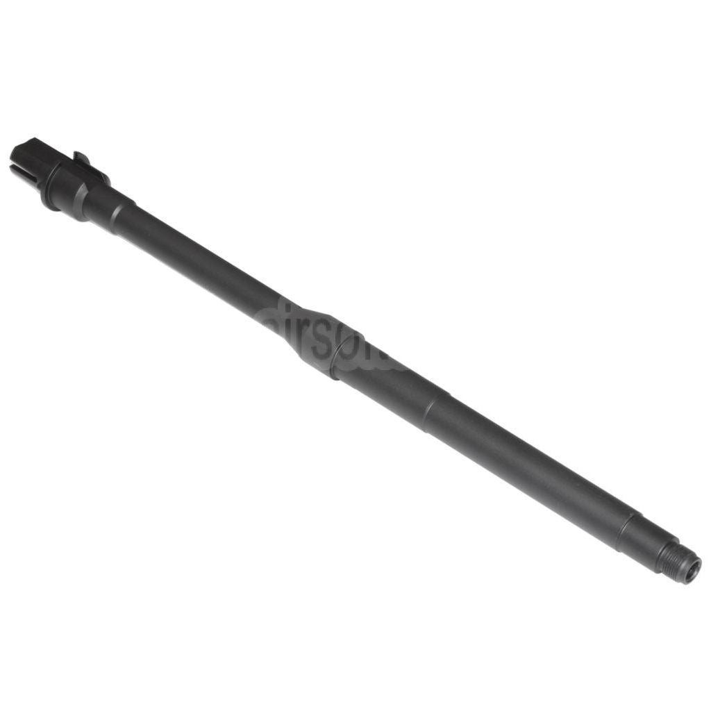 APS 14.25/14.75 Zoll Außenlauf -14mm CCW Gegen den Uhrzeigersinn Geeignet für APS ASR PER Serie M4 M16 AEG Gewehre Airsoft Schwarz