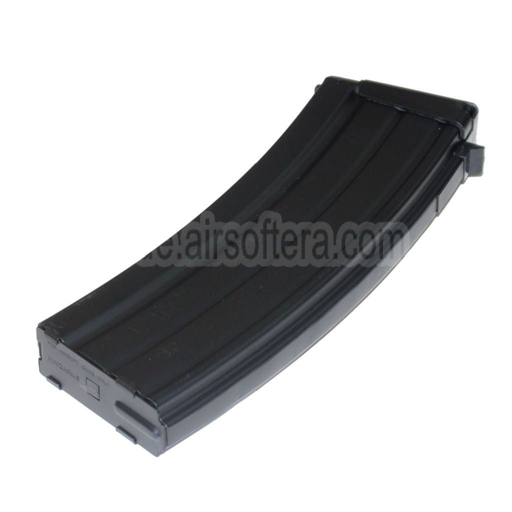 King Arms 130rd Mid-Cap Magazin Geeignet für King Arms GALIL Serie AEG Gewehre Airsoft Schwarz