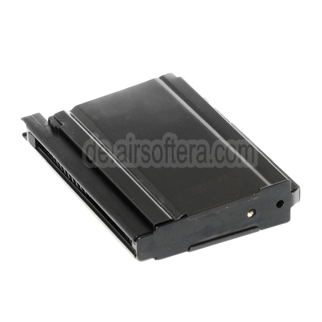 King Arms 25rd Gas Magazin Geeignet für Tanaka KJW King Arms MDT/M700 Scharfschützengewehre Airsoft Schwarz