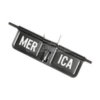 APS Empfänger Staubschutz (Verschiedene Stile) Geeignet für APS ASR Tokyo Marui M4 M16 Serie AEG Gewehre Airsoft Schwarz