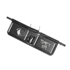 APS Empfänger Staubschutz (Verschiedene Stile) Geeignet für APS ASR Tokyo Marui M4 M16 Serie AEG Gewehre Airsoft Schwarz