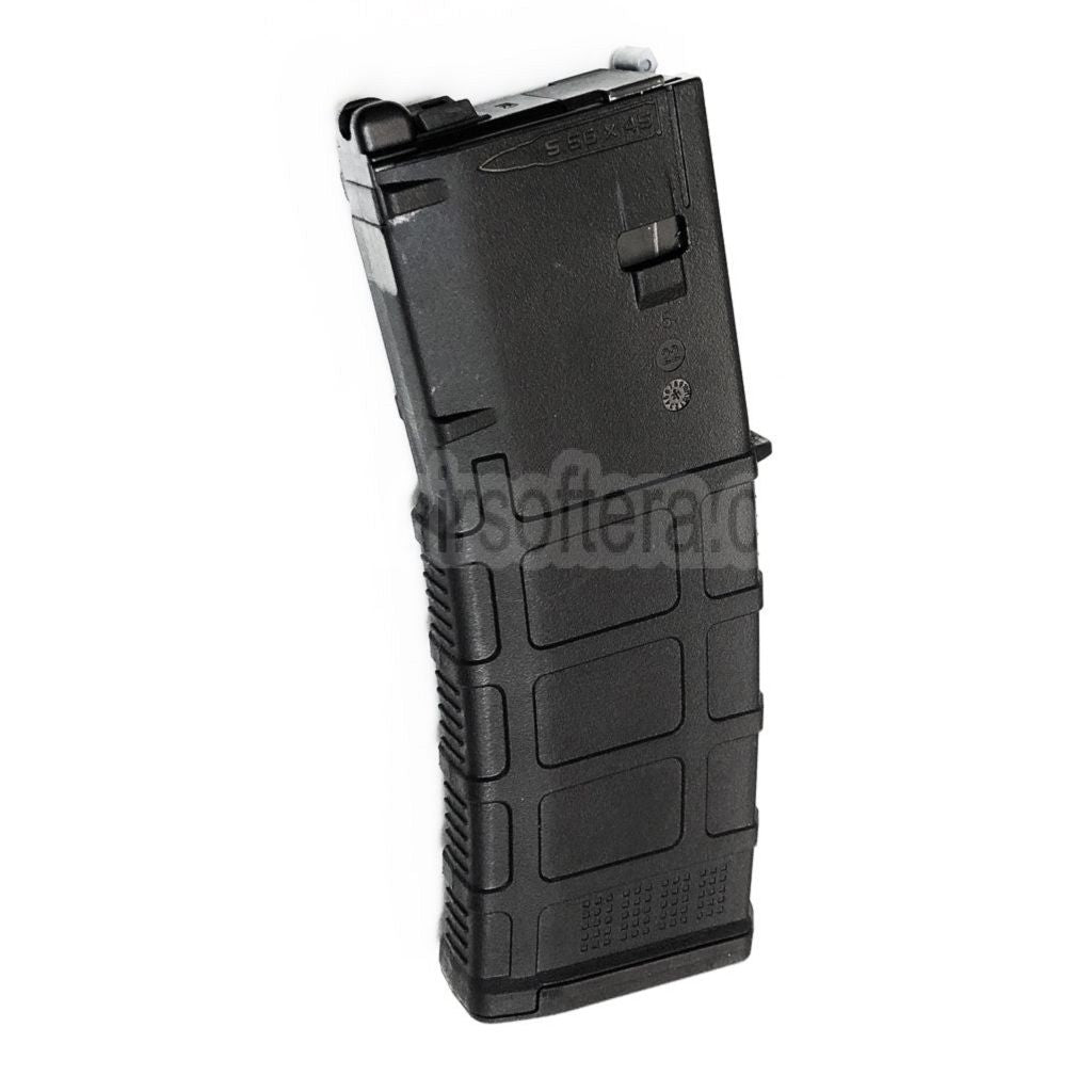 Guns Modify GM EVO MWS 35rds Gas Magazin V2 Geeignet für GM Tokyo Marui M4 Serie MWS GBB Gewehre Airsoft Schwarz