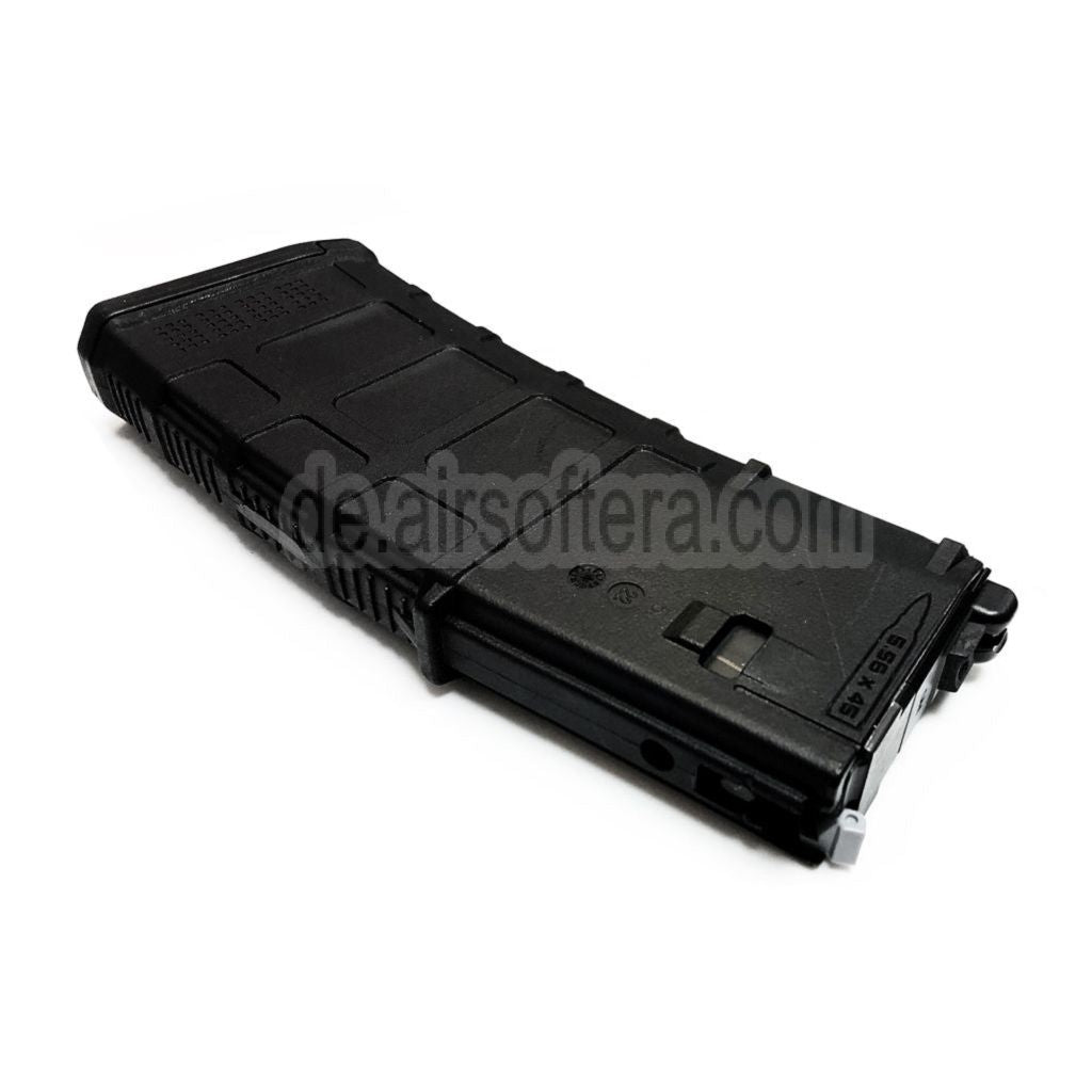Guns Modify GM EVO MWS 35rds Gas Magazin V2 Geeignet für GM Tokyo Marui M4 Serie MWS GBB Gewehre Airsoft Schwarz