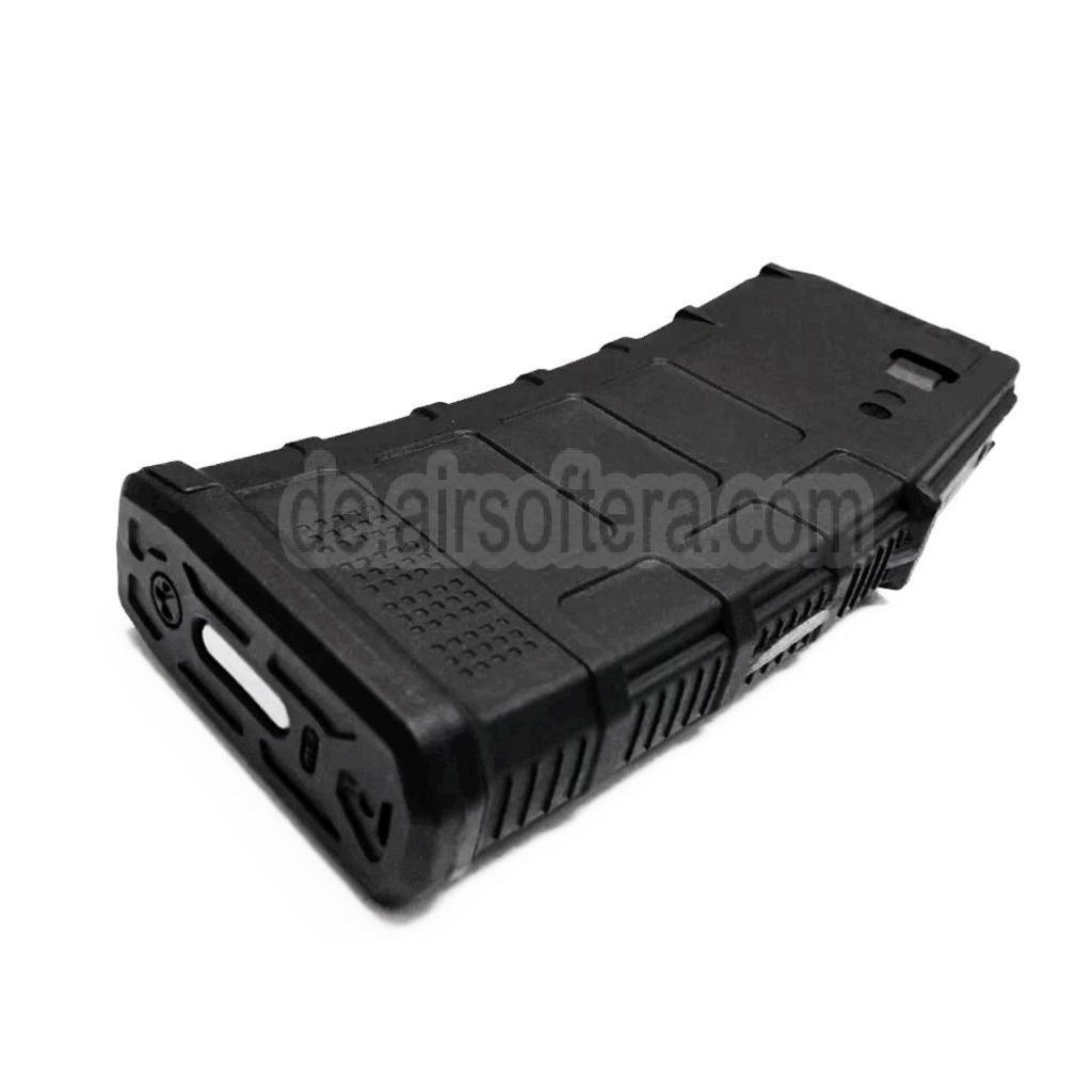 Guns Modify GM EVO MWS 35rds Gas Magazin V2 Geeignet für GM Tokyo Marui M4 Serie MWS GBB Gewehre Airsoft Schwarz