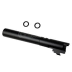 5KU 5 Zoll 123/127mm CNC Aluminium Äußerer Lauf +11mm CW im Uhrzeigersinn Geeignet für Armorer Works AW WE-TECH Tokyo Marui Hi-Capa 5.1 GBB Pistolen Airsoft