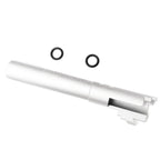 5KU 5 Zoll 123/127mm CNC Aluminium Äußerer Lauf +11mm CW im Uhrzeigersinn Geeignet für Armorer Works AW WE-TECH Tokyo Marui Hi-Capa 5.1 GBB Pistolen Airsoft