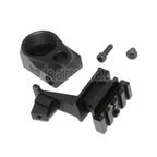 5KU Pufferrohr und M1913 20mm Schiene AK Zu M4 Schaft Adapter Geeignet für Tokyo Marui AKM GBB Gewehre Airsoft Schwarz