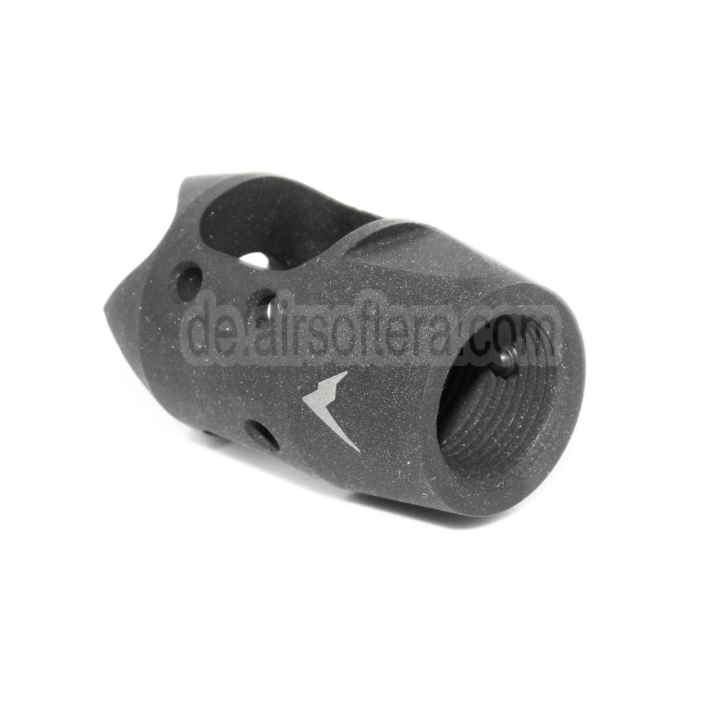 PTS Rainier Arms MINI XT COMP Mündungsfeuerdämpfer Geeignet für +14mm CW Rechtsgewinde Lauf Gewehre Airsoft