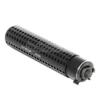 5KU 172mm KAC Stil QD Laufverlängerungsrohr Schalldämpfer mit Mündungsfeuerdämpfer Geeignet für -14mm CCW Gegen den Uhrzeigersinn Lauf Gewehre Airsoft Schwarz