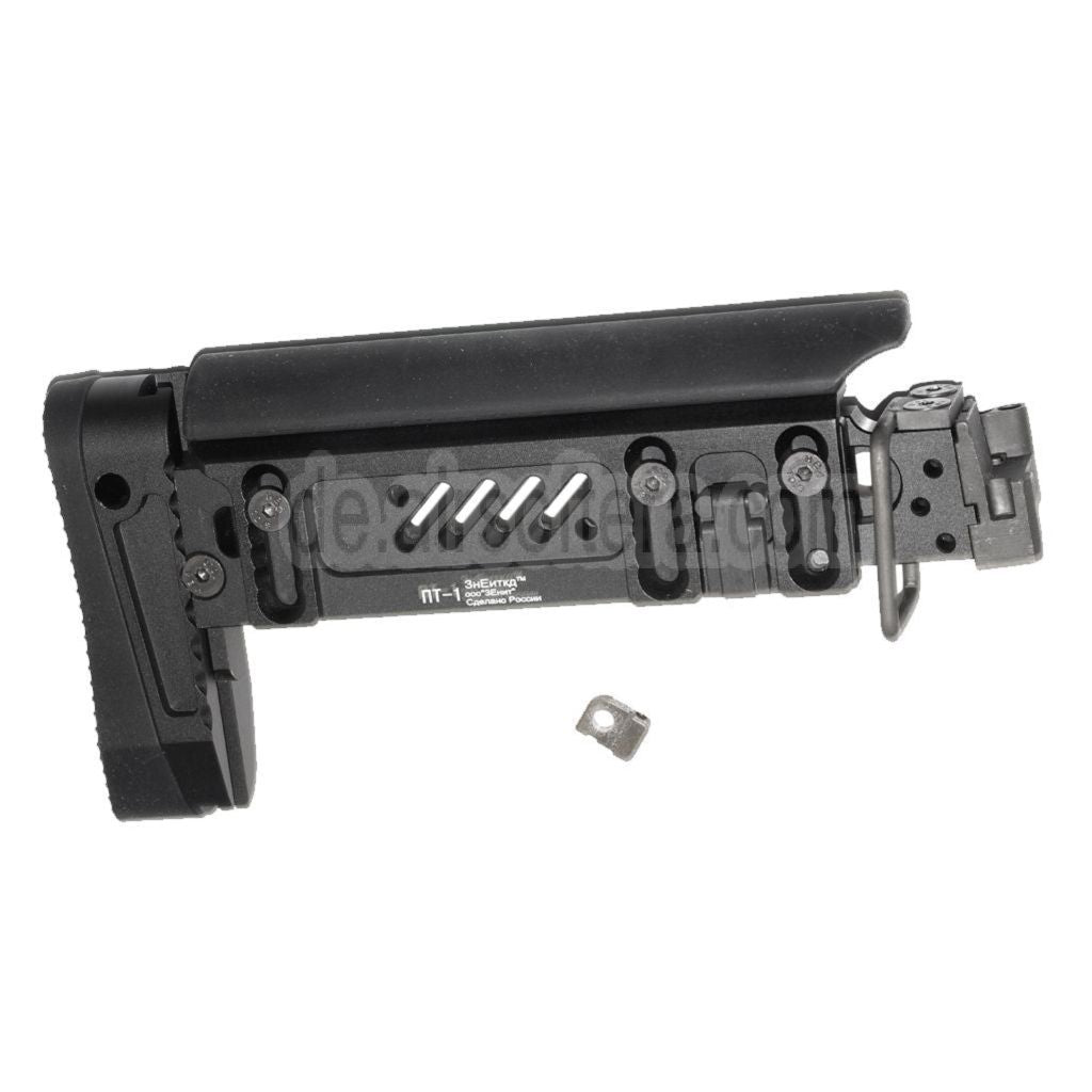5KU PT-1 AK Seitlich klappbarer Gewehrschaft Geeignet für E&L AK Serie Gewehre Airsoft Schwarz