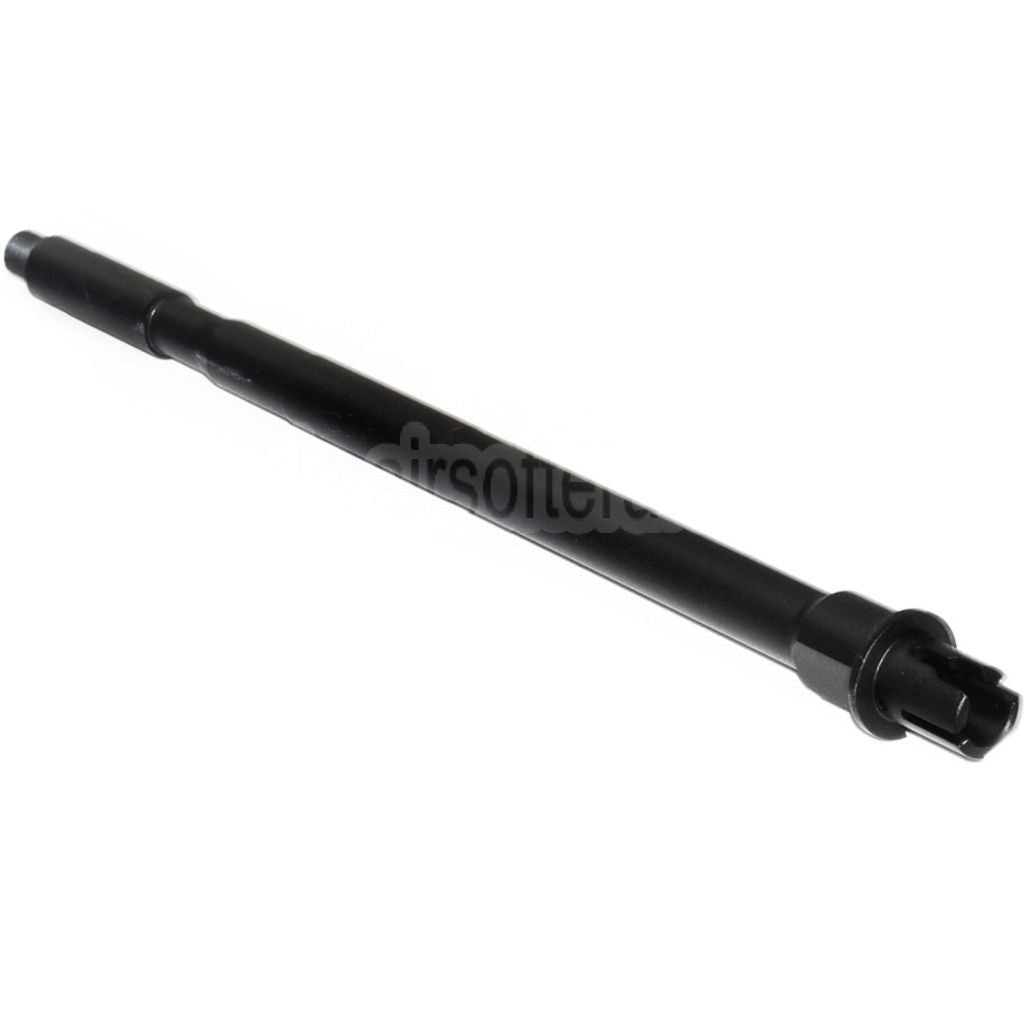 Battleaxe 360mm/375mm M4A1 Außenlauf -14mm CCW Gegen den Uhrzeigersinn Geeignet für M4 AEG Gewehre Airsoft Schwarz