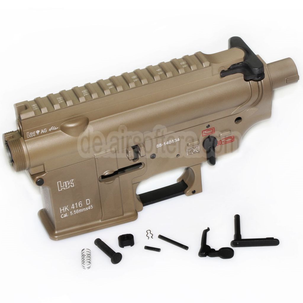 E&C 416 Oberer Untere Metall Körperempfänger B Geeignet für E&C Tokyo Marui M4 M16 Serie AEG Gewehre Airsoft
