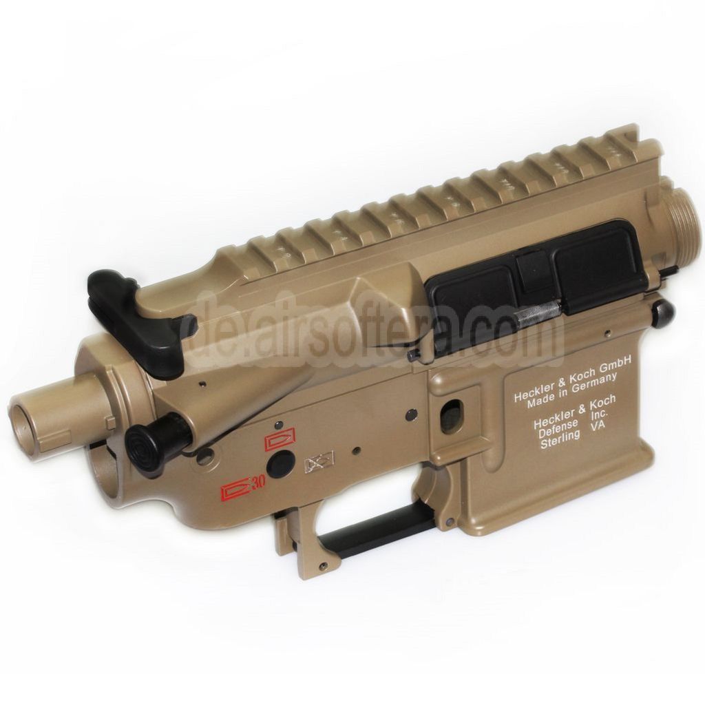 E&C 416 Oberer Untere Metall Körperempfänger B Geeignet für E&C Tokyo Marui M4 M16 Serie AEG Gewehre Airsoft