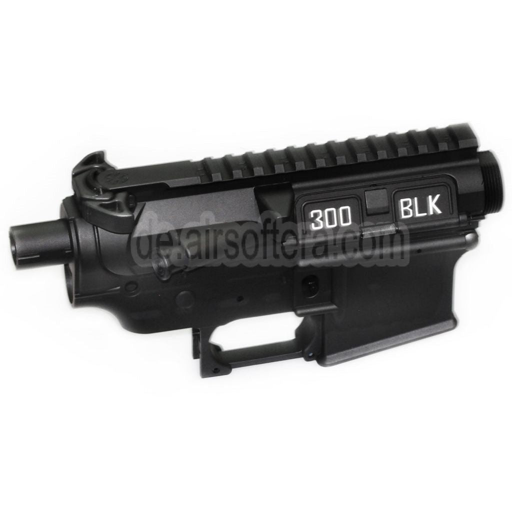 E&C Devgru N4 Oberer Untere Metall Körperempfänger M-Lok Schienen Handschutz System Set Geeignet für E&C Tokyo Marui M4 M16 Serie AEG Gewehre Airsoft