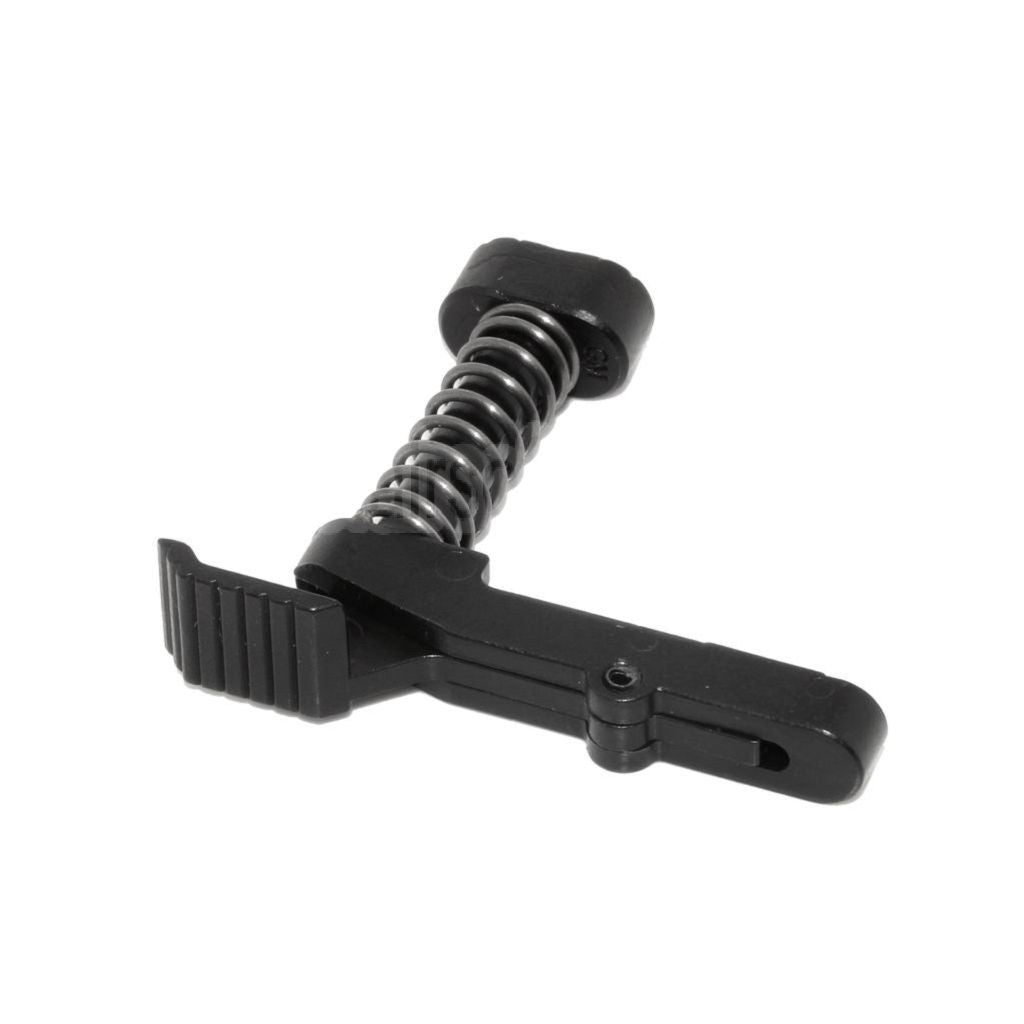 Guns Modify GM EVO Stahl A5 Magazinentriegelung Geeignet für Tokyo Marui M4 MWS Serie Gewehre Airsoft Schwarz