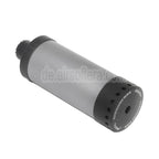 5KU 175mm DTK PUTNIK Attrappe Schalldämpfer mit +24mm CW Im Uhrzeigersinn / -14mm CCW Gegen den Uhrzeigersinn Adapter Schwarz/Grau