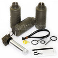 APS HAKKOTSU 3 Stück Thunder Shocker Co2 Schall Granate Stielhandgranate Paket mit Kern