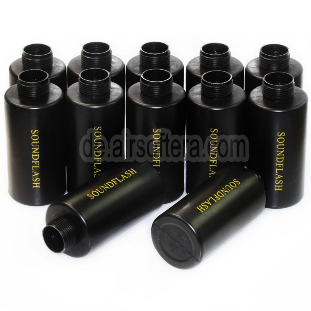 APS HAKKOTSU 12 Stück Thunder B Co2 Schall Granate Stielhandgranate Paket mit Kern
