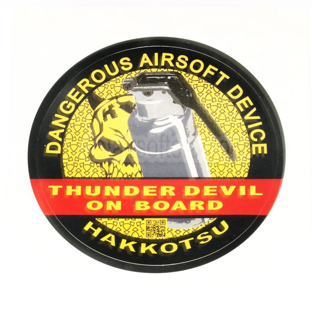 APS HAKKOTSU 12 Stück Thunder B Co2 Schall Granate Devil Stielhandgranate Paket mit Kern