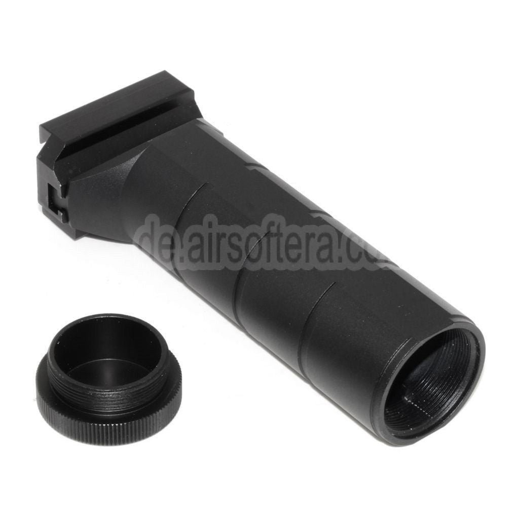 5KU CNC Aluminum PK-2 Vordergriff Geeignet für 20mm Picatinny Schiene AK Serie Gewehre Airsoft Schwarz