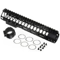CYMA 256mm 10 Zoll M-LOK RAS Handschutz schienen system Geeignet für CYMA VFC GHK Tokyo Marui M4 M16 Serie AEG Gewehre Airsoft Schwarz