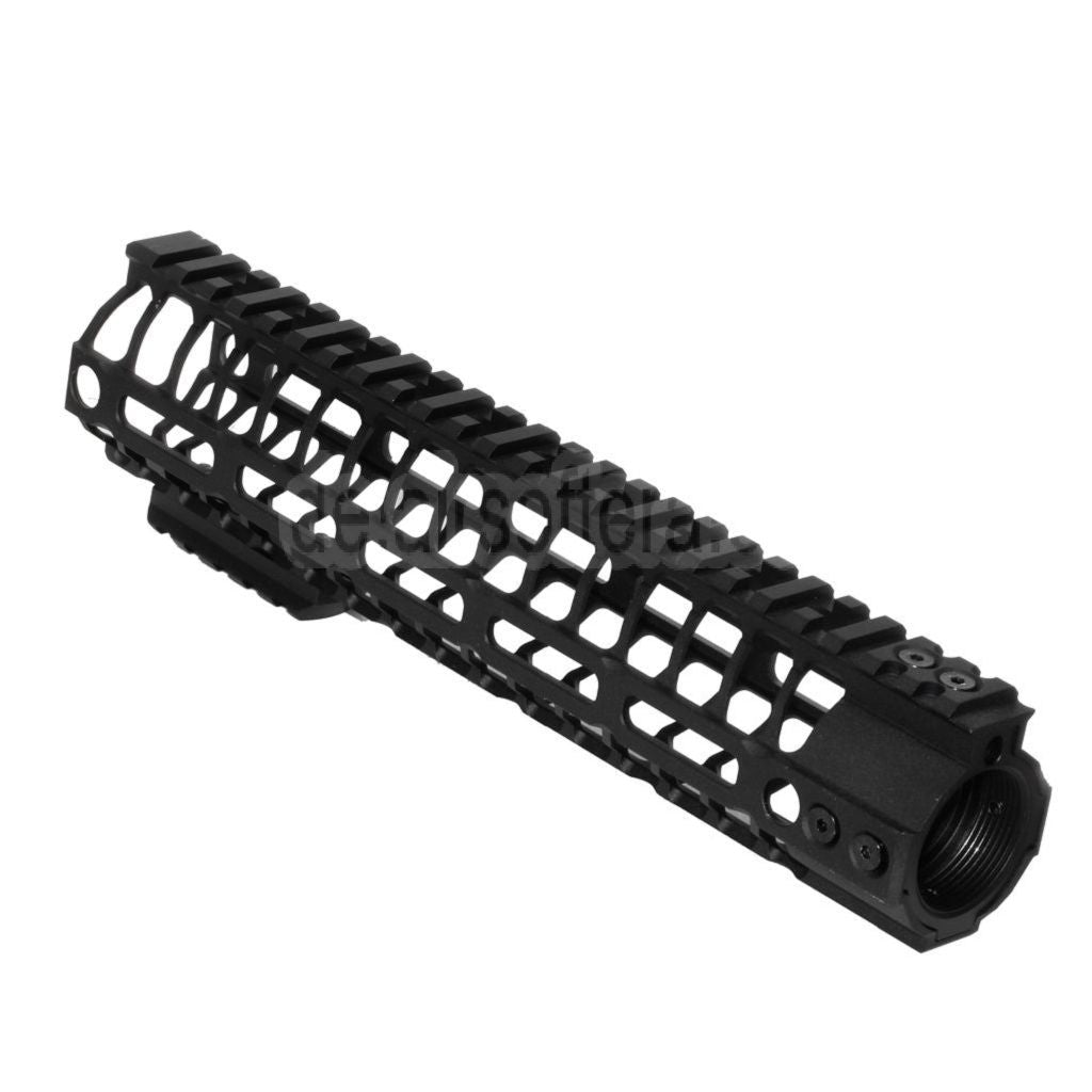 CYMA 256mm 10 Zoll M-LOK RAS Handschutz schienen system Geeignet für CYMA VFC GHK Tokyo Marui M4 M16 Serie AEG Gewehre Airsoft Schwarz