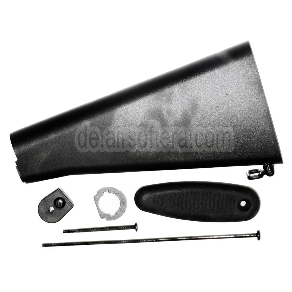 CYMA Großer Lagerraum Fester Schaft Geeignet für M4 M16 Serie AEG Gewehre Airsoft Schwarz