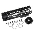 CYMA 185mm 7 Zoll M-LOK RAS Handschutz schienen system Geeignet für CYMA VFC GHK Tokyo Marui M4 M16 Serie AEG Gewehre Airsoft Schwarz