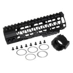 CYMA 185mm 7 Zoll M-LOK RAS Handschutz schienen system Geeignet für CYMA VFC GHK Tokyo Marui M4 M16 Serie AEG Gewehre Airsoft Schwarz