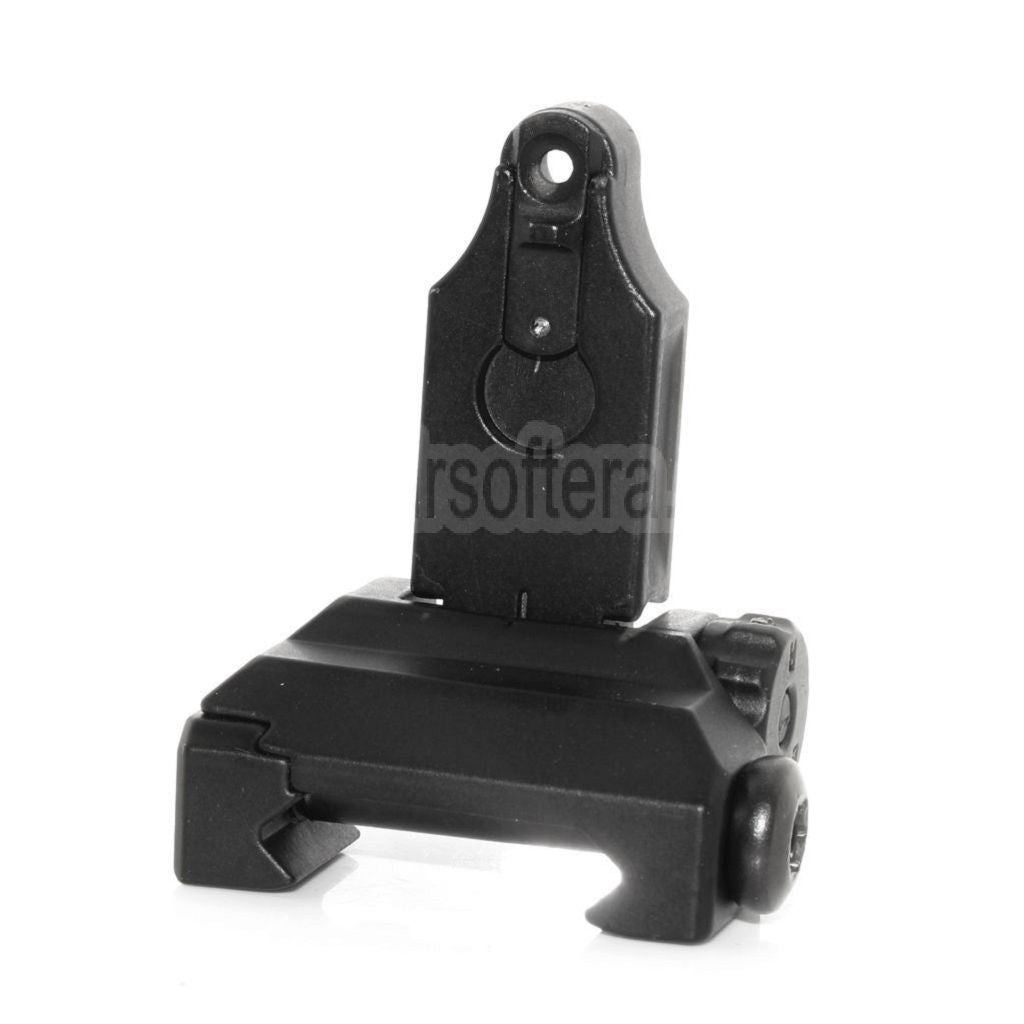 AirsoftEra ST Stil Hochklappen Klappbare Kimme Geeignet für 20mm Picatinny Schiene Gewehre
