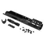 AirsoftEra CNC Aluminum 300mm KC Stil MREX M-LOK Handschutz schienen system Geeignet für Double Bell BY-805 VFC WE-Tech Tokyo Marui SCAR Serie AEG GBB Gewehre