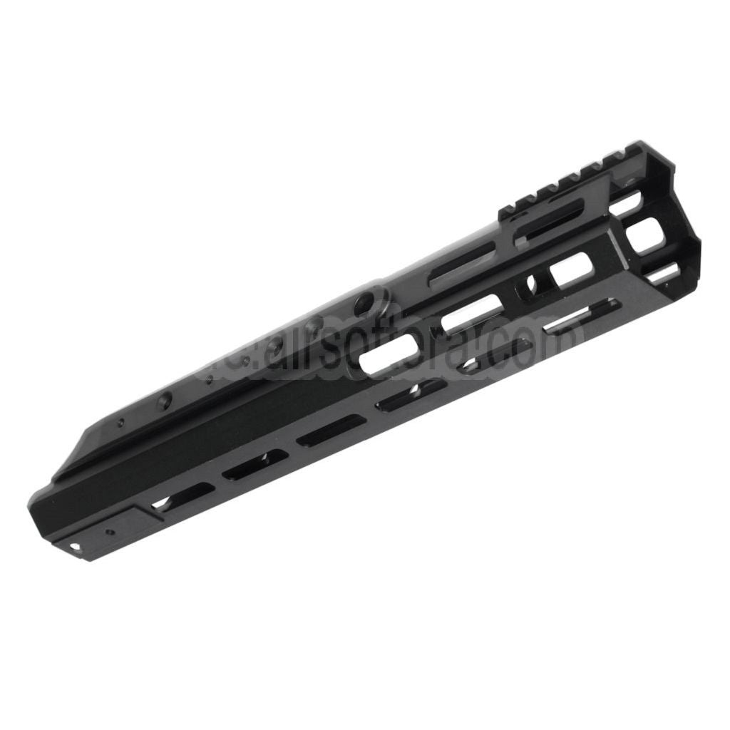 AirsoftEra CNC Aluminum 300mm KC Stil MREX M-LOK Handschutz schienen system Geeignet für Double Bell BY-805 VFC WE-Tech Tokyo Marui SCAR Serie AEG GBB Gewehre