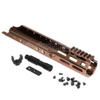 AirsoftEra CNC Aluminum 300mm KC Stil MREX M-LOK Handschutz schienen system Geeignet für Double Bell BY-805 VFC WE-Tech Tokyo Marui SCAR Serie AEG GBB Gewehre