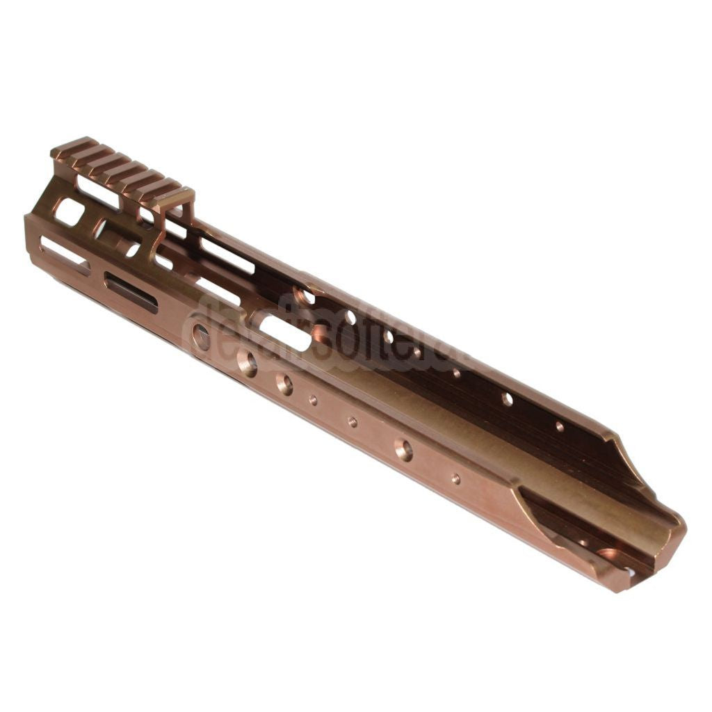 AirsoftEra CNC Aluminum 300mm KC Stil MREX M-LOK Handschutz schienen system Geeignet für Double Bell BY-805 VFC WE-Tech Tokyo Marui SCAR Serie AEG GBB Gewehre
