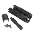 AirsoftEra CNC Aluminum 125mm 4-seitiger Handschutz schienen system Geeignet für Double Bell BY-805 VFC WE-Tech Tokyo Marui SCAR Serie AEG GBB Gewehre