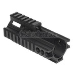AirsoftEra CNC Aluminum 125mm 4-seitiger Handschutz schienen system Geeignet für Double Bell BY-805 VFC WE-Tech Tokyo Marui SCAR Serie AEG GBB Gewehre