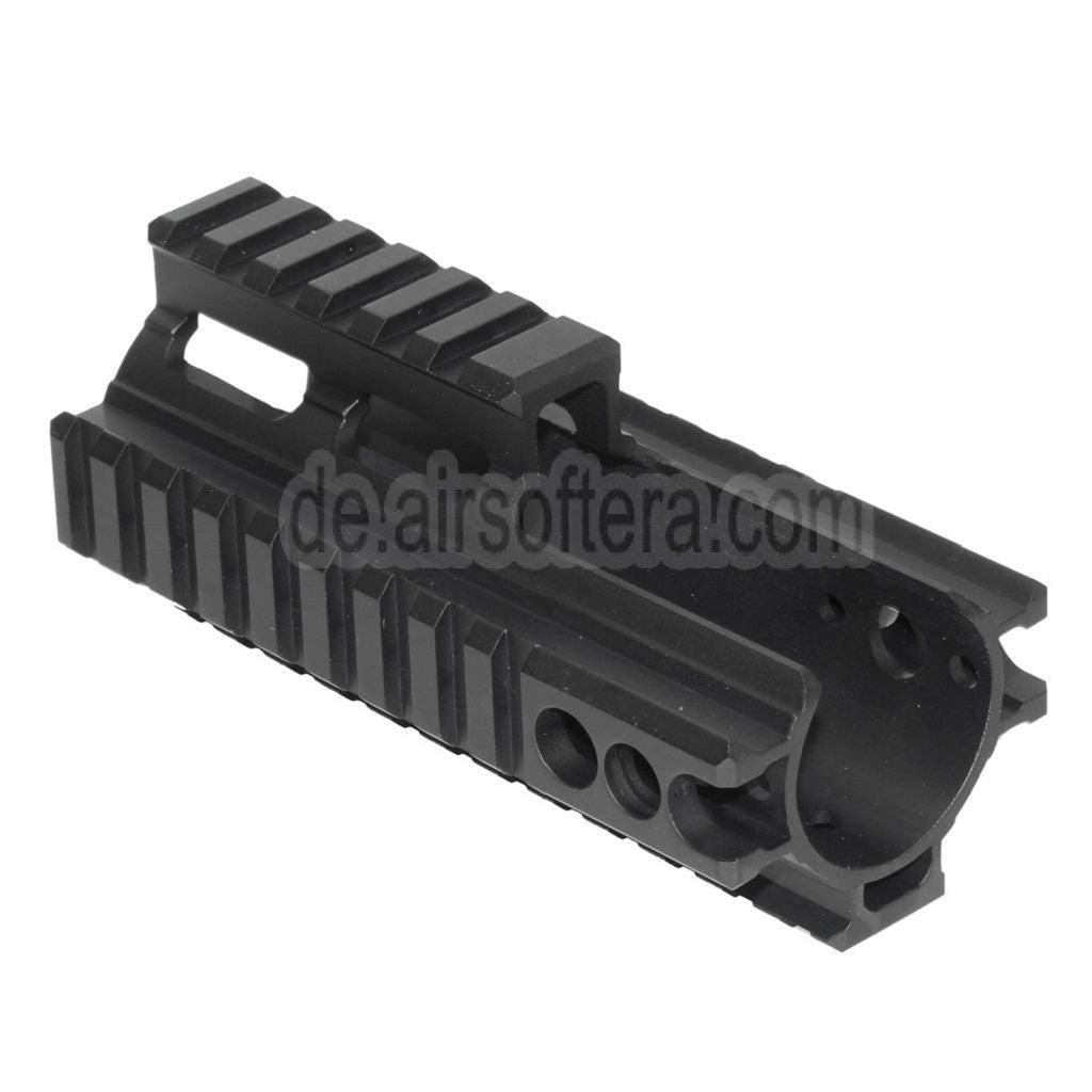 AirsoftEra CNC Aluminum 125mm 4-seitiger Handschutz schienen system Geeignet für Double Bell BY-805 VFC WE-Tech Tokyo Marui SCAR Serie AEG GBB Gewehre