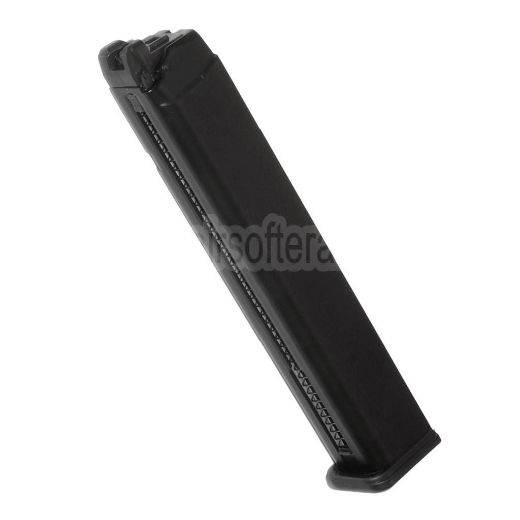 DOUBLE BELL 50rd Langer Typ Gas Magazin Geeignet für G17 G18C G34 G35 G-Serie GBB Pistolen Airsoft Schwarz
