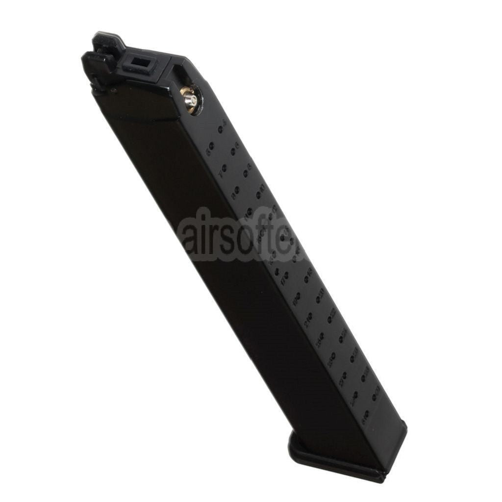 DOUBLE BELL 50rd Langer Typ Gas Magazin Geeignet für G17 G18C G34 G35 G-Serie GBB Pistolen Airsoft Schwarz